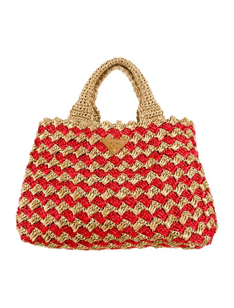 prada pattern|prada raffia tote.